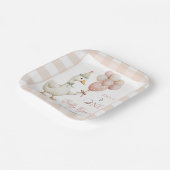 Een Gekke Goose Baby 1e Verjaardag Papieren Bordje (Gebogen)