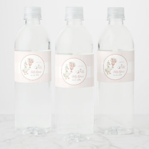 Een Gekke Goose Baby 1e Verjaardag Waterfles Etiket