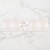 Een Gekke Goose Baby 1e Verjaardag Waterfles Etiket (Enkel label)