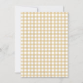 Een Gekke Goose bedankkaart Kaart (Achterkant)