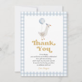 Een Gekke Goose bedankkaart Kaart (Voorkant)