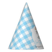 Een Gekke Goose Blue 1st Birthday Feesthoedjes (Links)