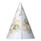 Een Gekke Goose Blue Bow Crest Feesthoedjes (Achterkant)