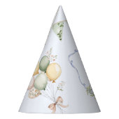 Een Gekke Goose Blue Bow Crest Feesthoedjes (Links)