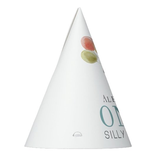 Een Gekke Goose Blue Boy 1st Birthday Feesthoedjes (Links)