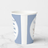 Een Gekke Goose Blue Boy 1st Birthday Papieren Bekers (Rechts)