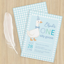Een Gekke Goose Blue Boy First Birthday Party Pet