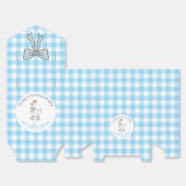 Een Gekke Goose Blue verjaardag Bedankdoosjes (Ongevouwen)