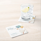 Een Gekke Goose Boy 1e verjaardagsfeestje Kartonnen Onderzetters (Insitu)