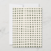 Een Gekke Goose Boy eerste verjaardagsfeestje Kaart (Achterkant)