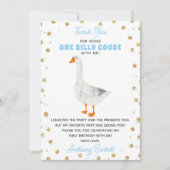 Een Gekke Goose Boys 1e verjaardag Bedankkaart (Voorkant)