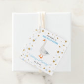 Een Gekke Goose Boys 1e verjaardagsfeestje Bedankjes Labels (In situ)