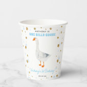 Een Gekke Goose Boys 1e verjaardagsfeestje Papieren Bekers (Voorkant)