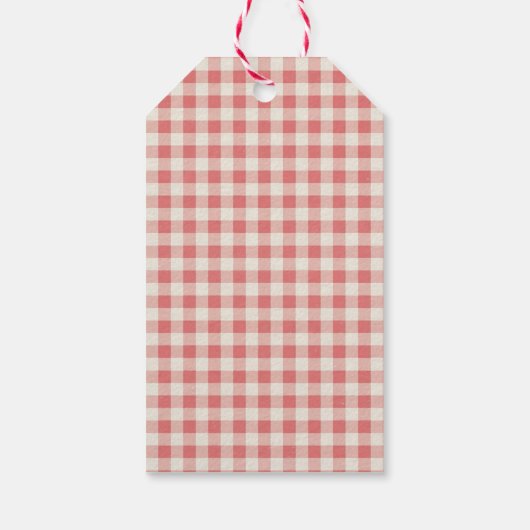 Een Gekke Goose Christmas Bow 1st Birthday Cadeaulabel (Achterkant)