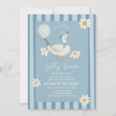 Een Gekke Goose Daisy Boy Baby shower Kaart (Voorkant)