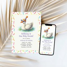 Een Gekke Goose Eerste Verjaardag Party