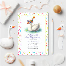 Een Gekke Goose Eerste Verjaardag Party