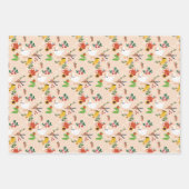 Een Gekke Goose Farmer Garden-thema Inpakpapier Vel (Voorkant 3)