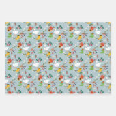 Een Gekke Goose Farmer Garden-thema Inpakpapier Vel (Voorkant)