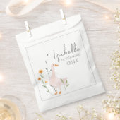 Eén Gekke Goose Fest Birthday Minimalism Classic Bedankzakje (Geknipt)