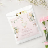 Een Gekke Goose Girl 1e verjaardag Bedankzakje (Gezegeld)