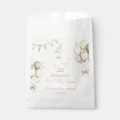 Een Gekke Goose Girl 1e verjaardag Bedankzakje (Voorkant)