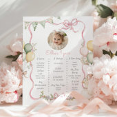 Een Gekke Goose Girl 1e verjaardag foto Milestone Poster