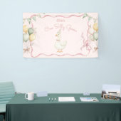 Een Gekke Goose Girl 1e verjaardag Spandoek (Beurs)