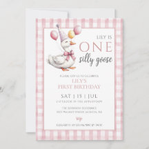 Een Gekke Goose Girl 1e verjaardagsfeestje