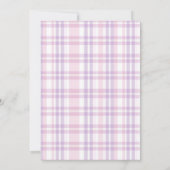 Een Gekke Goose Girl 1st Verjaardag Party Waterver Kaart (Achterkant)