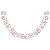 Een Gekke Goose Girl Cottagecore Roze 1e verjaarda Vlaggetjes (Alle)