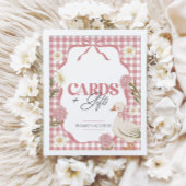 Een Gekke Goose Girl Roze Kaarten & geschenken Poster