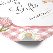 Een Gekke Goose Girl Roze Kaarten & geschenken Poster (Hoek)