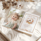 Een Gekke Goose Girl Verjaardag Foto Dank u kaart