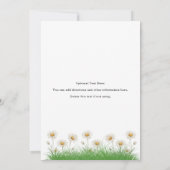 Een Gekke Goose Girls eerste verjaardag Kaart (Achterkant)