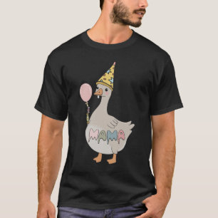 Een Gekke Goose Mama 1e eerste verjaardag familie  T-shirt