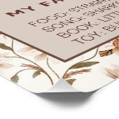 Een Gekke Goose Neutral 1e Verjaardag Milestone Perfect Poster (Hoek)