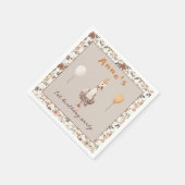 Een Gekke Goose Neutral 1e Verjaardagsfeest Servet (Hoek)