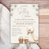Een Gekke Goose Neutral Boho Baby shower Party Kaart
