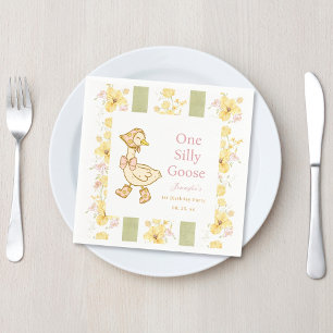 Een Gekke Goose Papier servet