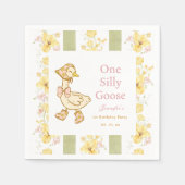 Een Gekke Goose Papier servet (Voorkant)