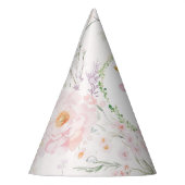 Een Gekke Goose Pink Bow Girl Verjaardag Feesthoedjes (Links)