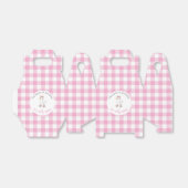 Een Gekke Goose Roze 1e Verjaardag Bedankdoosjes (Uitgevouwen)