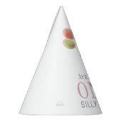 Een Gekke Goose Roze Meisje 1e Verjaardag Feesthoedjes (Links)