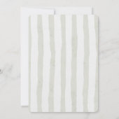 Een Gekke Goose Schattigee Waterverf 1e verjaardag Kaart (Achterkant)