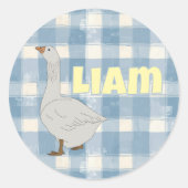 Een Gekke Goose Sticker (Voorkant)