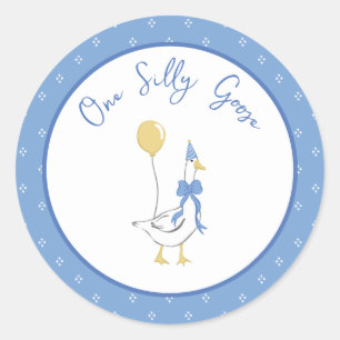 Een Gekke Goose Verjaardag Stickers
