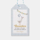 Een Gekke Goose verjaardagscadeau Label Cadeaulabel (Voorkant)