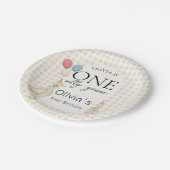 Een Gekke Goose verjaardagsfeestje Papieren Bordje (Gekanteld)