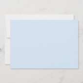 Een Gekke Goose verjaardagsfoto bedankkaart (Achterkant)